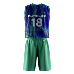 Uniforme Deportivo de Voleibol de Alta Calidad, Jersey y Pantalones Cortos de Tela Resistente con Control de Humedad para Práctica y Competencia - Product Image 2