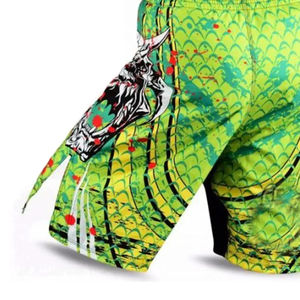 Mejor Proveedor al por Mayor de Shorts MMA Ligeros con Cintura Elástica para Hombre, Calidad Premium, Talla Personalizada para Entrenamiento de Boxeo y Artes Marciales - Product Image 1