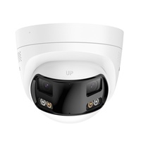 Caméra IP tourelle panoramique ANNKE FCD800 4K 8MP à double objectif 180 degrés avec IA, PoE, audio bidirectionnel, lumière hybride intelligente et protection IP67