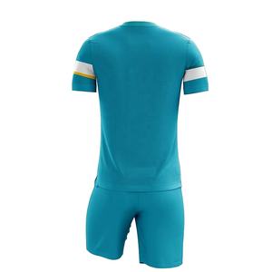 ชุดเล่นฟุตบอลของผู้ชายชุดเสื้อฟุตบอลผ้าแห้งเร็วผ้าโพลีเอสเตอร์ระบายอากาศได้ดี - Product Image 2