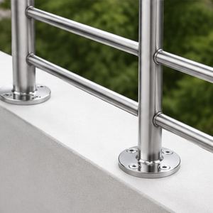 Raccord de tuyauterie de sprinkler anti-incendie moderne en acier inoxydable 316, résistant à la rouille, connecteur fileté pour système de main courante d'escalier - Product Image 6