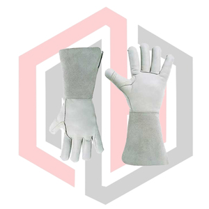 ถุงมือเชื่อม TIG หนังวัวแท้ ทนทาน ป้องกันการฉีกขาด ป้องกันการบาด ป้องกันไฟ ป้องกันความร้อน ป้องกันไฟฟ้าสถิตย์ ขนาด 11 - Product Image 4