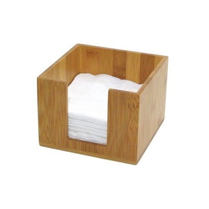 Soporte de Madera para Caja de Pañuelos, Diseño Nórdico, Independiente, Forma Cuadrada Moderna, Acabado Natural, Hecho a Mano, Ecológico y Duradero - Product Image 4