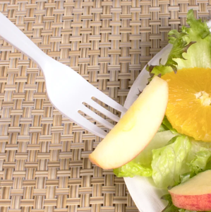 ชุดช้อนส้อมพลาสติกแบบใช้แล้วทิ้ง ปลอดสาร BPA กันน้ำ ย่อยสลายได้ เป็นมิตรกับสิ่งแวดล้อม ห่อแยกชิ้น ปรับแต่งจำนวนได้ ง่ายต่อการใช้งาน - Product Image 6