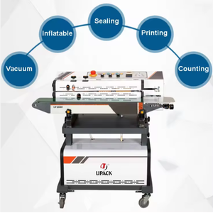 Máquina Selladora de Bolsas Continua al Vacío con Nitrógeno, Selladora Horizontal por Calor para Plástico - Product Image 5