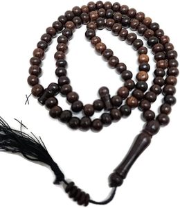 Tasbih de Cuerno Premium a Bajo Precio, Hecho a Mano, para Oración Islámica, Zikr, Tasbeeh, Dhikr y Práctica Espiritual - Product Image 1