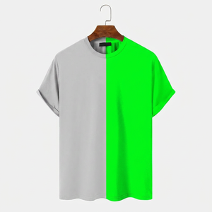 เสื้อยืดโอเวอร์ไซส์ผู้ชาย สวมใส่สบาย สตรีทแวร์ 2026 ผู้ผลิตเสื้อยืดคุณภาพพรีเมียม เสื้อยืดโอเวอร์ไซส์ผ้าฝ้ายเรียบสีพื้น - Product Image 6