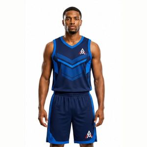 Durable Basketball Team Uniform Featuring Fade Resistant Sublimation Printing And Comfortable <b>Athletic</b> Fit For All Levels - Product Image 1