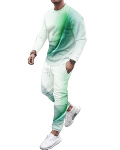 Nuevo chándal personalizado de alta calidad para hombre, chándal de moda ajustado con bloque de color de dos tonos, el último chándal de diseño superior - Product Image 1