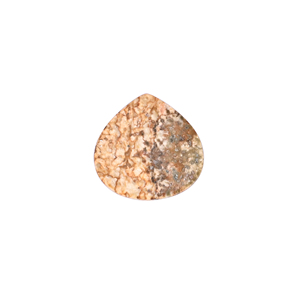 <b>Frog</b> Skin Jasper 35.9 Carat 29x29mm Heart Shape Loose Gemstone - Product Image 5