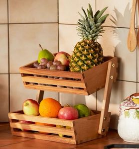 Juego de Cestas de Frutas de Madera Ecológicas |   Acabado Liso |   Artesanía Hecha a Mano |   Tarifa al por Mayor - Product Image 2