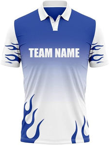 Camiseta de Críquet Personalizada con Nombre y Número, Uniforme Unisex para Todos los Equipos de Críquet, Hecha de Poliéster, Precio Económico, Precio al por Mayor, OEM - Product Image 5