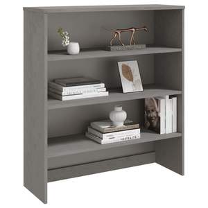 Plateau moyen en bois de pin massif et MDF gris clair pour buffets élégants - Product Image 5