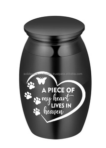 High Quality Brass Cremation Pet Memorial Urns Funeral Pet <b>Keepsake</b> Urns Burial Urns With High Quality at Low Price - Product Image 4