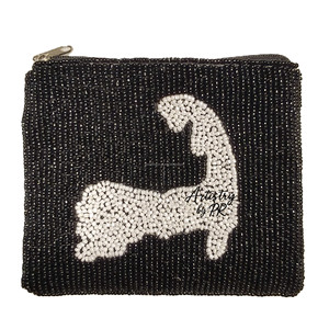 กระเป๋าใส่เหรียญแบบคลัทช์เนื้อนุ่มประดับลูกปัด ปิดด้วยซิป ปักลาย ความจุเยอะ กันน้ำ ใช้เป็นเครื่องประดับแฟชั่นสำหรับงานกลางคืน ของขวัญ - Product Image 6