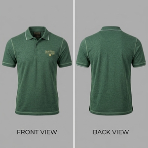 เสื้อโปโลผู้ชายคุณภาพสูง ผ้าฝ้าย 100% ขายส่ง ไซส์ใหญ่ ระบายอากาศได้ดี ลายพิมพ์เรียบหรู สวมใส่สบายๆ - Product Image 6