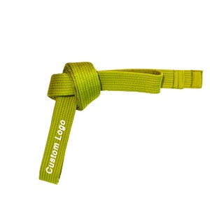 Cinturones de karate de alta calidad para hombre, bordado personalizado, todos los tamaños, de color, taekwondo, judo - Product Image 1