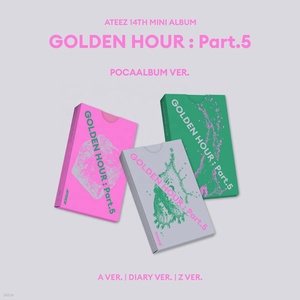 [อัลบั้มต้นฉบับของเกาหลี] ateez-Golden Hour: Part 5 (pocaalbum) - Product Image 2