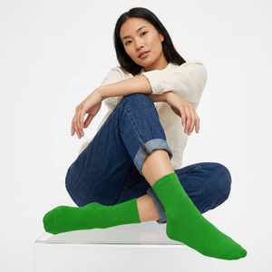 Performance Cushion Crew <b>Socks</b> Custom Logo <b>Compression</b> Sports Breathable Spandex/Nylon Men's Athletic Spring Knitted - Product Image 6