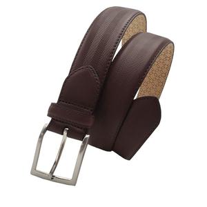 Ceintures en cuir de vache véritable pour hommes personnalisables avec boucle en acier, écologiques et imperméables, prix direct usine, fabriquées en Inde - Product Image 3