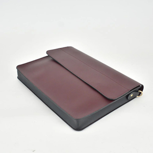 Modern Sleek Leather Laptop Bags For Travel Business Trips And Work With Comfortable Shoulder Strap - Product Image 6