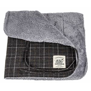 Giacca e Tappetino per Cani 2-in-1 Reversibili a Quadri con Accessori Abbinati - Product Image 5