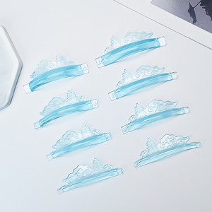 Protège-cils transparents populaires pour rehaussement de cils, 4 paires de coussinets professionnels auto-adhésifs en silicone pour rehaussement de cils, pour salon - Product Image 1