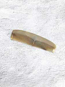 Handcrafted Natural Horn <b>Comb</b> Anti Static <b>Wide</b> Tooth Fine Tooth Hair Grooming <b>Comb</b> Premium Eco Friendly Hair Care Tool - Product Image 4