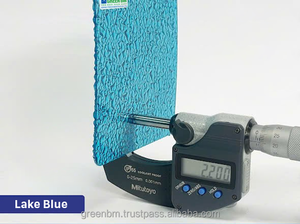 Hoja en relieve de policarbonato sólido de 1,3mm-10mm de espesor para exterior y techo tragaluz aplicaciones solares hojas en relieve de PC - Product Image 2