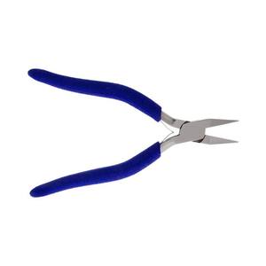 <b>Multi</b> Functional Flat Nose Stainless Steel Long Flat Nose Mini <b>Pliers</b> DIY Flat Nose <b>Pliers</b> Smooth Jaw Extended - Product Image 6