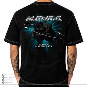 Custom <b>Mens</b> MMA BJJ Lifestyle Oversized Graphic T Shirt High Quality Digital Print <b>Black</b> Rose Heavyweight Cotton Tee Shirt - Product Image 5
