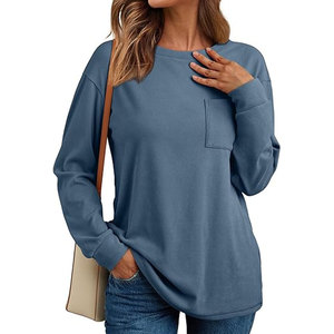 Chemises personnalisées pour femmes, en polyester recyclé, confortables, nouveau design, meilleure qualité, manches longues. - Product Image 1