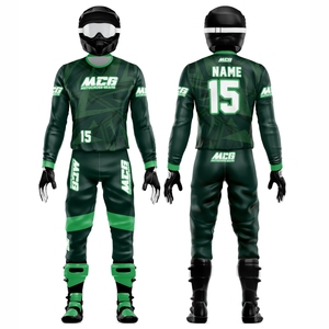 High Quality New Color Combination Digital Print Breathable Eco Friendly 100% Polyester Cordura Fabric ATV BMX Motocross Racing - Product Image 1