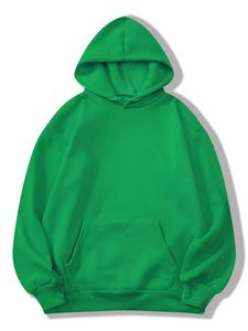 Sudadera con Capucha Unisex Rosa de Corte Regular, Tejida, Informal, con Diseño de Bolsillo Personalizado, Manga Regular, Estilo Urbano Otoñal - Product Image 3