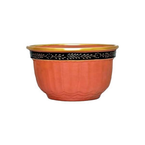Maceta Artesanal de Arcilla Roja Natural, Ecológica, para Uso en Exteriores, Diseño Art Deco Moderno, para Decoración del Hogar en Diwali - Product Image 1