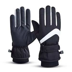 <b>Ski</b> Gloves for Men and Women Plain Daily Outdoor Cycling and Fishing Warm Nylon Velvet Thick Waterproof Anti-Slip Winter - Product Image 3