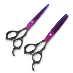 ZH INTERNATIONAL 6 Inch New Design <b>Thinning</b> Scissors Professional Stainless Steel Hair Scissors Salon Barber Scissors - Product Image 1