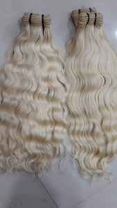 Extensiones de cabello Remy virgen brasileño recto Premium Rubio trama de cabello humano indio de alta calidad directamente desde el sur de la India - Product Image 4