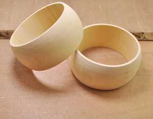 MN Exports Pulseras de Madera Unisex Estilo Cristiano Color Natural Brazaletes para Fiestas de Uttar Pradesh - Product Image 4