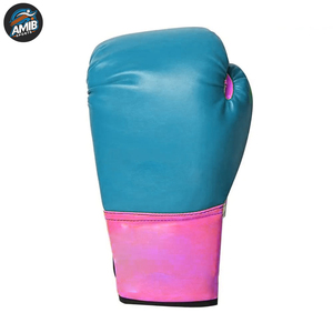 Guantes de Boxeo de Diseño Personalizado, de Cuero Genuino, para Entrenamiento Profesional, con Cierre de Gancho y Bucle, que Absorbe la Humedad - Product Image 1