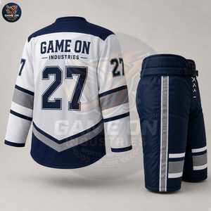 Unique Custom Team Wear Breathable Training Apparel Sublimated Design Private Lable Premium Quality Ice Hockey Uniform Sets - Product Image 4