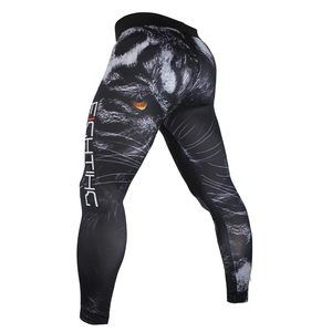 Conjunto Deportivo Unisex de Compresión para Gimnasio, Secado Rápido, Transpirable, Anti-UV, Camiseta de Manga Larga y Pantalones de Entrenamiento - Product Image 3