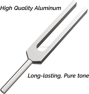 Diapasón de Aluminio de 444 Hz con Activador de Goma |   Herramienta Manual de Sanación con Sonido de Alta Frecuencia y Meditación para el Equilibrio Energético - Product Image 4