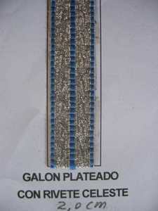Nouveau style de ruban tressé en jacquard à chevrons argenté pour uniformes et récompenses cérémonielles - Product Image 2