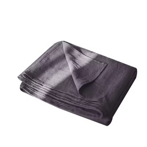 Parures de lit en lin 100% respirant, personnalisées, en gros, avec housse de couette lavée - Product Image 4