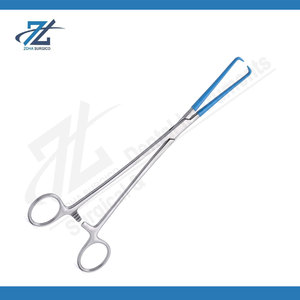 Tenaculum Schroeder de 24 cm, Instrumento Quirúrgico Ginecológico Reutilizable de Acero Inoxidable Alemán para Agarre Cervical y Uso Clínico - Product Image 2
