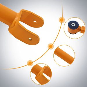 Adjustable Front Upper Control Arms Set 0-8 Lift for 1997-06 Jeep Wrangler TJ 86552708 Model - Product Image 5