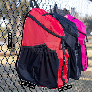Sac à dos de basketball multi-poches pour le sport et l'école avec rangement dédié pour ballon et espace sécurisé pour ordinateur portable - Product Image 4