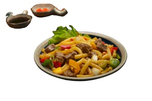 Premium Yellow Long Rice Macaroni <b>Pasta</b> 200g Gluten Free Healthy Noodles Vietnam Manufacturer Factory OEM Supplier - Product Image 5