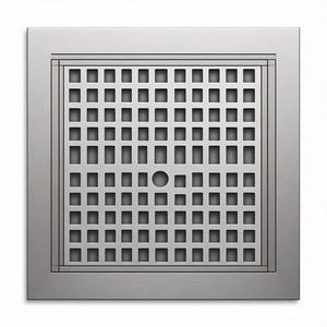 Cubierta de Drenaje Metálica de Diseño de Lujo, Fabricada para Proyectos Residenciales y de Hostelería de Primera Calidad con un Atractivo Decorativo Atemporal - Product Image 1